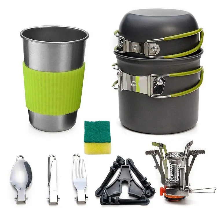 2019 best selling New Cookware Camping Hiking Picnic Cooking Pot Bowl Set Aluminum Durable Outdoor Picnic Pot Cooker Sets, Gray
2019 best selling New Cookware Camping Hiking Picnic Cooking Pot Bowl Set Aluminum Durable Outdoor Picnic Pot Cooker Sets, Gray