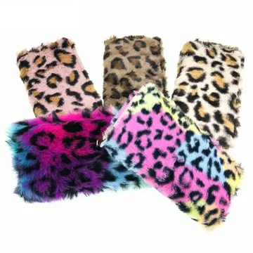 Hot selling winter gradient leopard grain plush PU wallet lady students long wallet single pull cosmetic bag wholesale
Hot selling winter gradient leopard grain plush PU wallet lady students long wallet single pull cosmetic bag wholesale