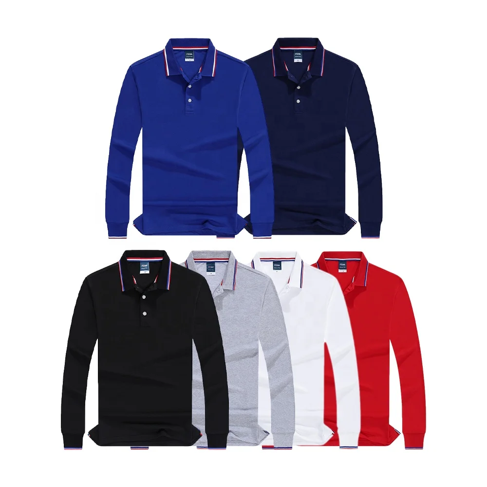 2021 New Long-sleeved Polo Shirt Custom Printed Logo Word Corporate Lapel Cultural Shirt Work Clothes T-shirt Embroidery, Optional
2021 New Long-sleeved Polo Shirt Custom Printed Logo Word Corporate Lapel Cultural Shirt Work Clothes T-shirt Embroidery, Optional