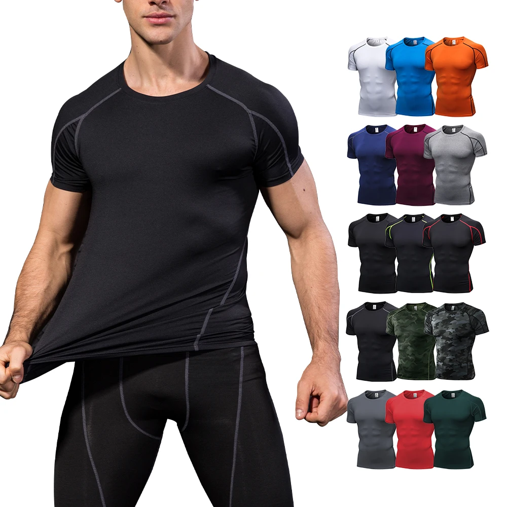 Wholesale Athletic Running Sports Wear Men'S Tight Sport Running Fitness Training Quick Drying Gym Wear
Wholesale Athletic Running Sports Wear Men'S Tight Sport Running Fitness Training Quick Drying Gym Wear