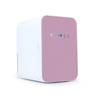 High quality OEM ODM digital display mini bar refrigerator 12v DC 220v AC portable glass door mini fridge for hotel