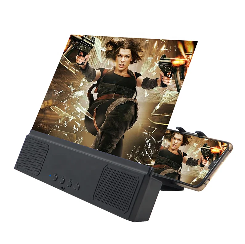 New Hot 12 Inch 3d Screen Magnifier Hd Desktop Bracket Mobile Phone Screen Amplifier With Bluetooth Speaker 3d Screen Magnifier
New Hot 12 Inch 3d Screen Magnifier Hd Desktop Bracket Mobile Phone Screen Amplifier With Bluetooth Speaker 3d Screen Magnifier