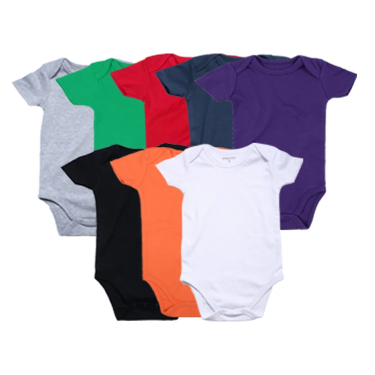 Wholesale blank new born Baby Clothes Girls' Romper infant boy clothing 100% cotton summer baby pajamas, Black, white, grey,red,blue,orange,purple,green
Wholesale blank new born Baby Clothes Girls' Romper infant boy clothing 100% cotton summer baby pajamas, Black, white, grey,red,blue,orange,purple,green
