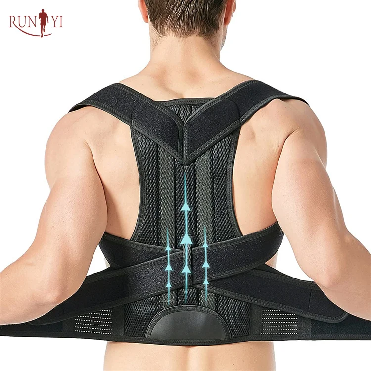Posture Corrector for Men and Women, Spine and Back Support, Black
Posture Corrector for Men and Women, Spine and Back Support, Black