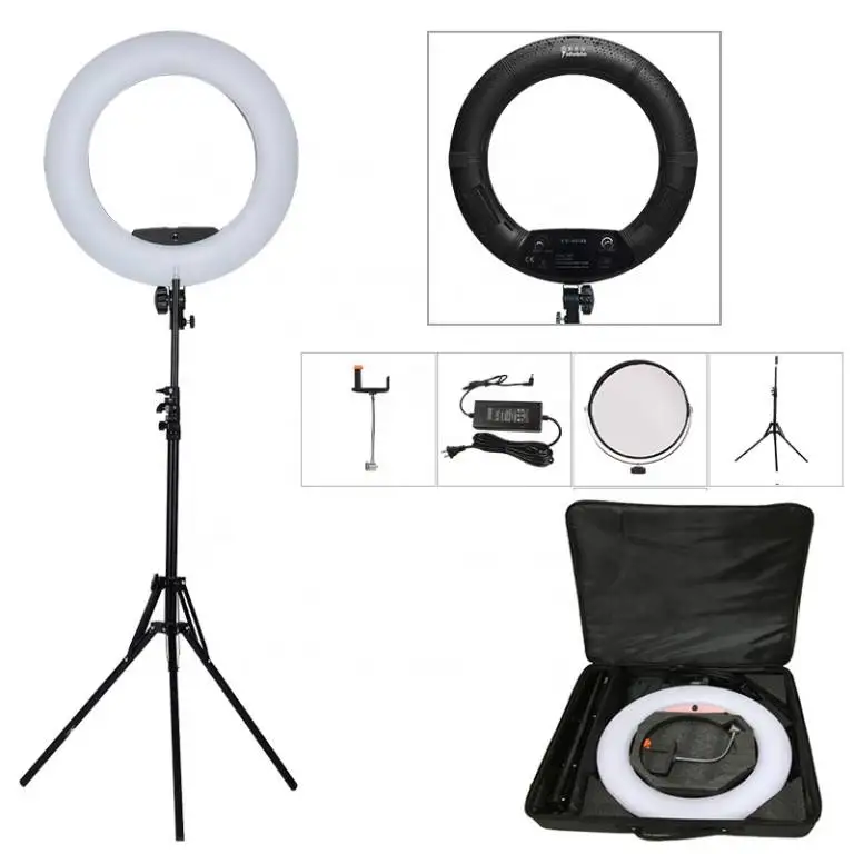 Kimberly inch Fill Selfie Ring LED Light Make up Camera Ring Lamp with Tripod Stand
Kimberly inch Fill Selfie Ring LED Light Make up Camera Ring Lamp with Tripod Stand