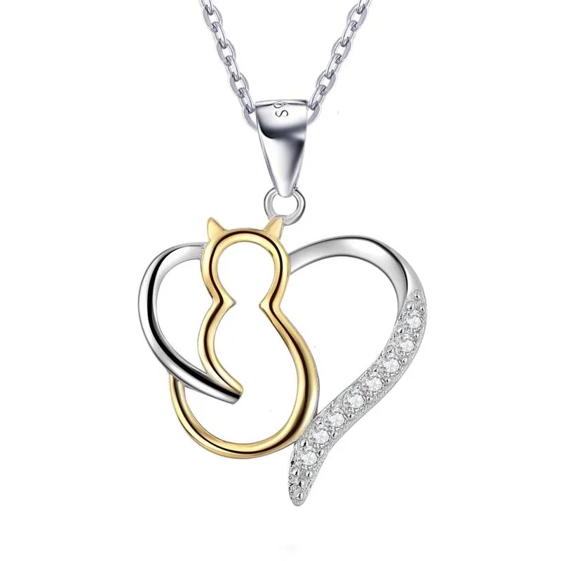 2021 Ladies Fashion Exquisite Necklace Heart Pendant 925 Sterling Silver Necklace Sterling Silver Jewelry Chain Men, Gold/black/silver
2021 Ladies Fashion Exquisite Necklace Heart Pendant 925 Sterling Silver Necklace Sterling Silver Jewelry Chain Men, Gold/black/silver