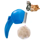 Pet Cleaning Grooming Pet Shedding Dog Paw Cleaner Dog Pet Hair Remover Brush