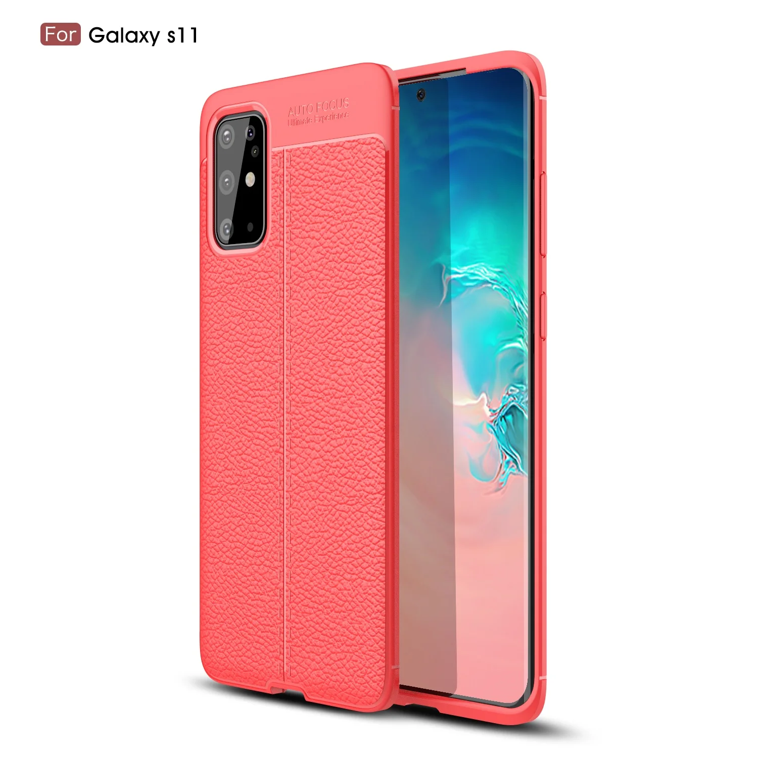 Fashion Grip Leather Grain Elastic TPU Smart Phone Case for Samsung S20 S20 Pro S20 Ultra Phone Shell, Black, blue, red
Fashion Grip Leather Grain Elastic TPU Smart Phone Case for Samsung S20 S20 Pro S20 Ultra Phone Shell, Black, blue, red