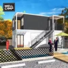 Customized prefab container beach house vocation apartment for sale holiday prefab villa