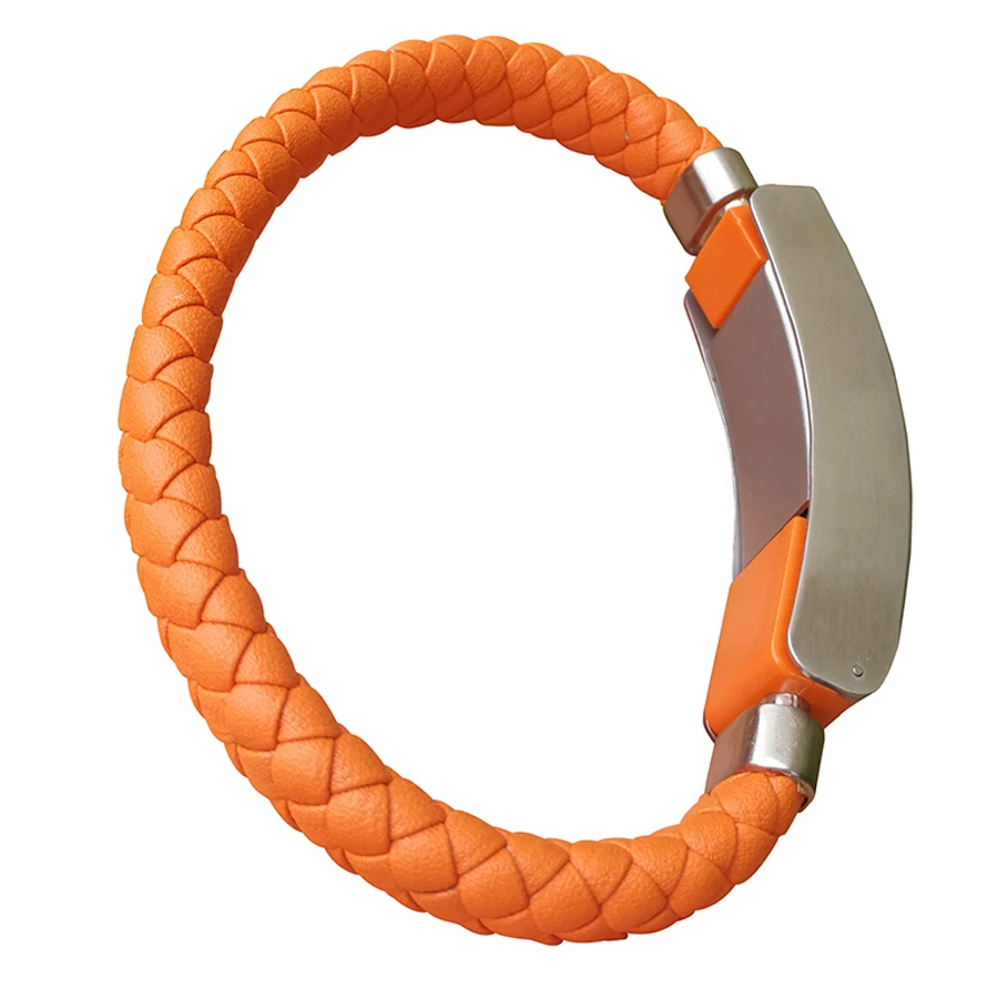 Christmas gift Custom Leather Bracelet Engraved USB Charger Cable in Mobile Phone Cable, White black and orange
Christmas gift Custom Leather Bracelet Engraved USB Charger Cable in Mobile Phone Cable, White black and orange