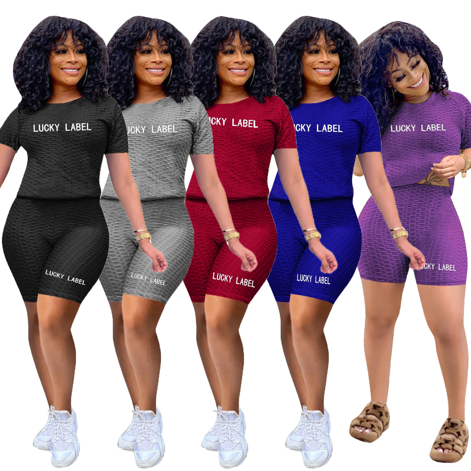 2021 new arrivals summer yoga sports tight casual letter solid color 2 two piece short pants set women clothes outfits clothing
2021 new arrivals summer yoga sports tight casual letter solid color 2 two piece short pants set women clothes outfits clothing