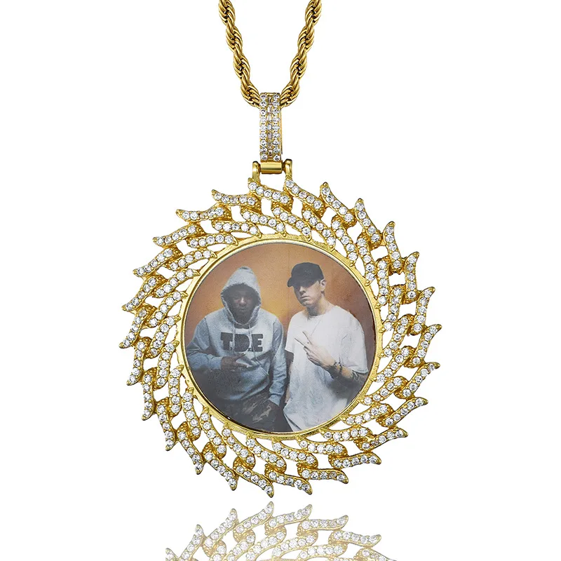 Custom Picture Photo Memory Medal Silver Hip Hop Jewelry Iced Out Round Bezel Frame big diamond Pendant Necklace
Custom Picture Photo Memory Medal Silver Hip Hop Jewelry Iced Out Round Bezel Frame big diamond Pendant Necklace