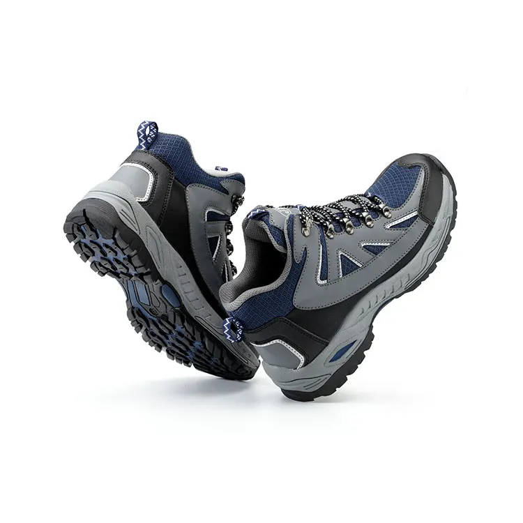 Puncture Proof High Cut Hiking Construction Steel Toe Hiking Boots Safety Shoes, Blue and grey
Puncture Proof High Cut Hiking Construction Steel Toe Hiking Boots Safety Shoes, Blue and grey