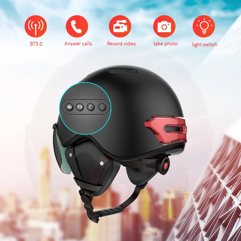 Flip Up Helmet Bike Open Face Sport Helmet Wireless Headset Camera Riding Signal Warning Light Smart Bike Helmet
Flip Up Helmet Bike Open Face Sport Helmet Wireless Headset Camera Riding Signal Warning Light Smart Bike Helmet