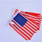 3x5ft 4x6ft 5x8ft durable polyester united states usa american flag stick flag - black staff