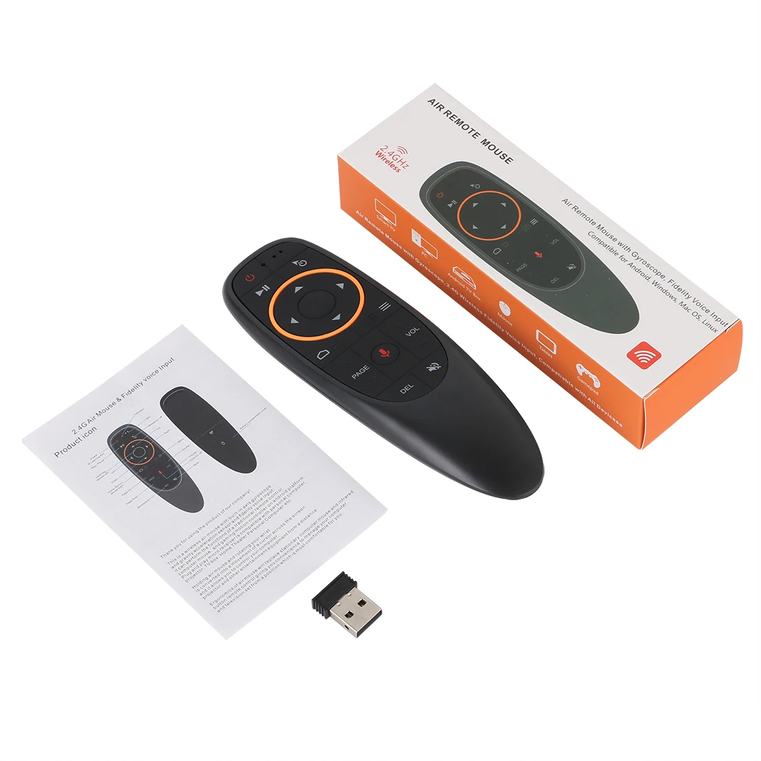 Manufacture Remote Control for Smart Android TV Box Air Mouse Keyboard G10
Manufacture Remote Control for Smart Android TV Box Air Mouse Keyboard G10
