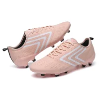 Morinwan factory wholesale 35-45 pink women's football shoes outdoor football shoes
Morinwan factory wholesale 35-45 pink women's football shoes outdoor football shoes
