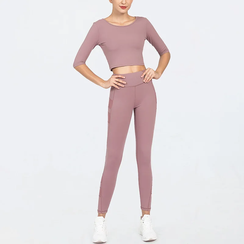 Hot selling fishnet panel half sleeve Crop top high waist legging women sport fitness and yoga wearing sets, Select
Hot selling fishnet panel half sleeve Crop top high waist legging women sport fitness and yoga wearing sets, Select