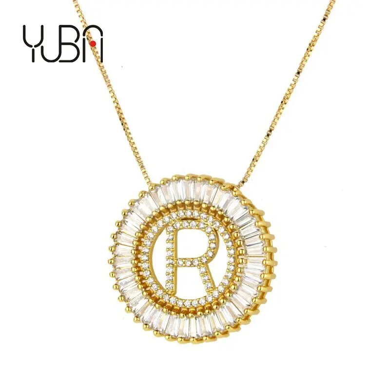 Hot Selling Luxury Fashion Cubic Zirconia Pendant Necklaces Women Simple Letter Initial Charm Diamond Necklace
Hot Selling Luxury Fashion Cubic Zirconia Pendant Necklaces Women Simple Letter Initial Charm Diamond Necklace