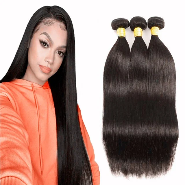 Long size wholesale silk straight Brazilian human hair extensions, popular real unprocessed human hair for woman
Long size wholesale silk straight Brazilian human hair extensions, popular real unprocessed human hair for woman