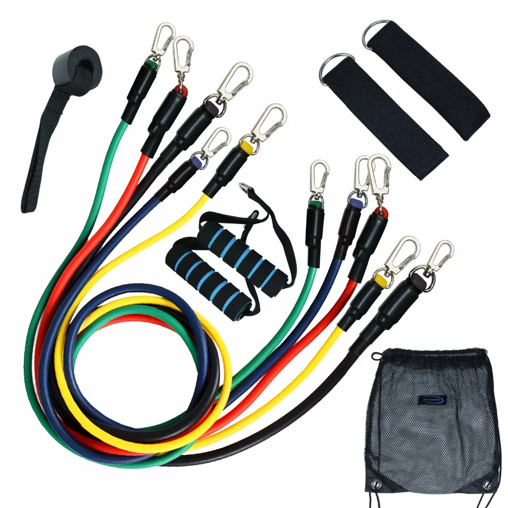New 14Pcs Resistance Bands Set Yoga Exercise Fitness Band Rubber Loop Tube Bands Gym Fitness Exercise Pilates Yoga Brick, As photo
New 14Pcs Resistance Bands Set Yoga Exercise Fitness Band Rubber Loop Tube Bands Gym Fitness Exercise Pilates Yoga Brick, As photo