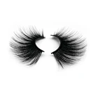 Wholesale 6D Silk False Eyelashes faux mink lashes make up eyelashes with lashes box 1 pair