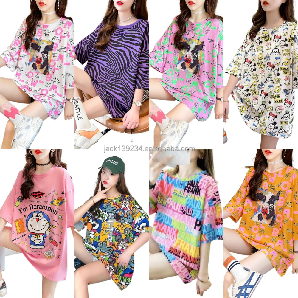 Cheap price High Quality O-Neck Short Sleeve Shirt Digital Printing Graphic Women's T-Shirts
Cheap price High Quality O-Neck Short Sleeve Shirt Digital Printing Graphic Women's T-Shirts