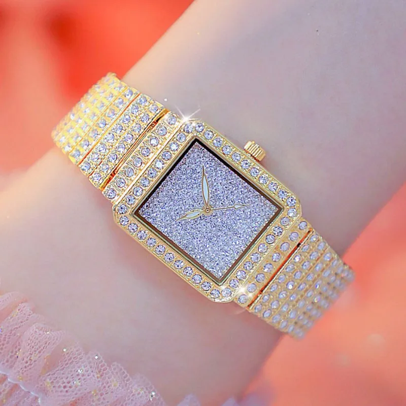 Rhinestone Diamond Watch Woman Elegant Female Watch Dress Ladies Wrist Watches Square Montres Femme
Rhinestone Diamond Watch Woman Elegant Female Watch Dress Ladies Wrist Watches Square Montres Femme