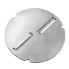 Stainless steel food spiral slicer knives
