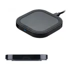 Oem mini ultra thin 10W fast charge qi wireless charger for cellphone