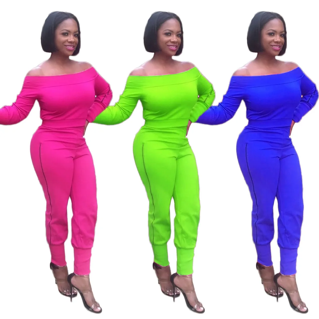 Autumn Ladies Suits Wholesale Fashion Women Off Shoulder Plus Size 2xl Two Piece Set
Autumn Ladies Suits Wholesale Fashion Women Off Shoulder Plus Size 2xl Two Piece Set