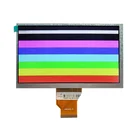 7 inch industrial lcd display touch screen 800x480 pixels 40-pin brightness panel tft lcd module