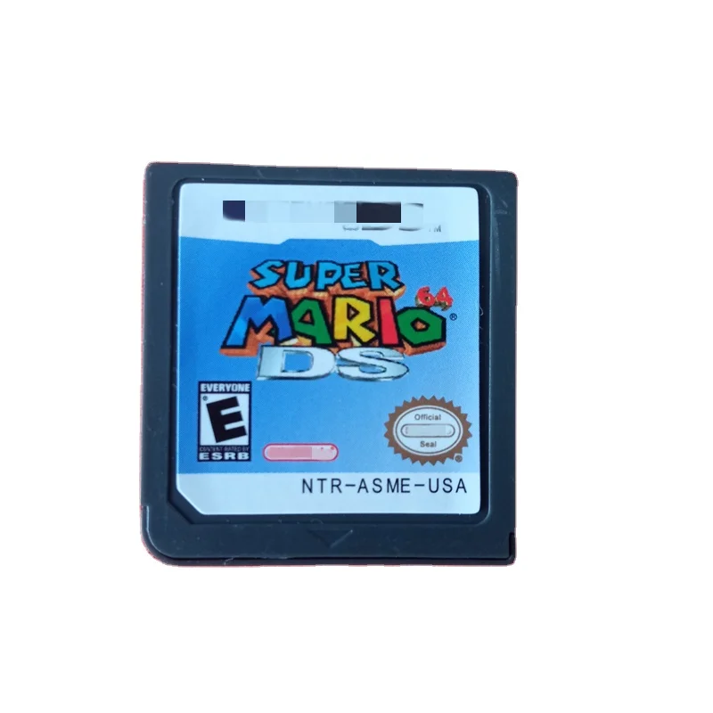 

Hot Factory sale sealed package video SUPER MARlO 64 Game Card For Nintendo 3DS NDSi NDS Lite Cartridge, Colors