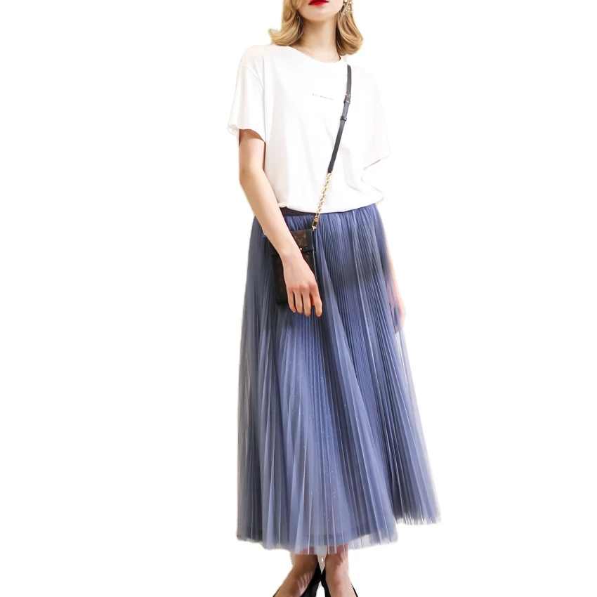 plus size Loose pleated skirt long skirts with many colors, Customized color
plus size Loose pleated skirt long skirts with many colors, Customized color