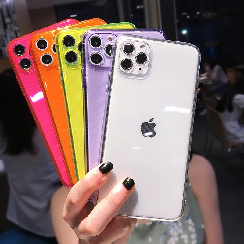 Fluorescence Tpu Mobile Phone Case Fluorescent Light Casing Fluorescent Cases For Iphone 11
Fluorescence Tpu Mobile Phone Case Fluorescent Light Casing Fluorescent Cases For Iphone 11