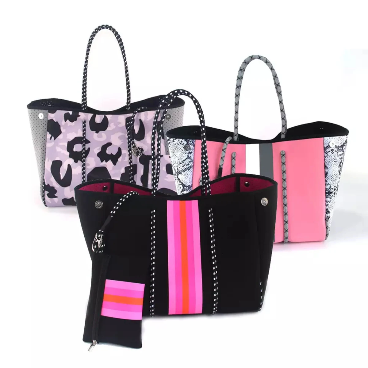 Yiwo wholesale high-quality leisure sports neoprene bucket bags neoprene bags women handbags tote neoprene bag tote
Yiwo wholesale high-quality leisure sports neoprene bucket bags neoprene bags women handbags tote neoprene bag tote