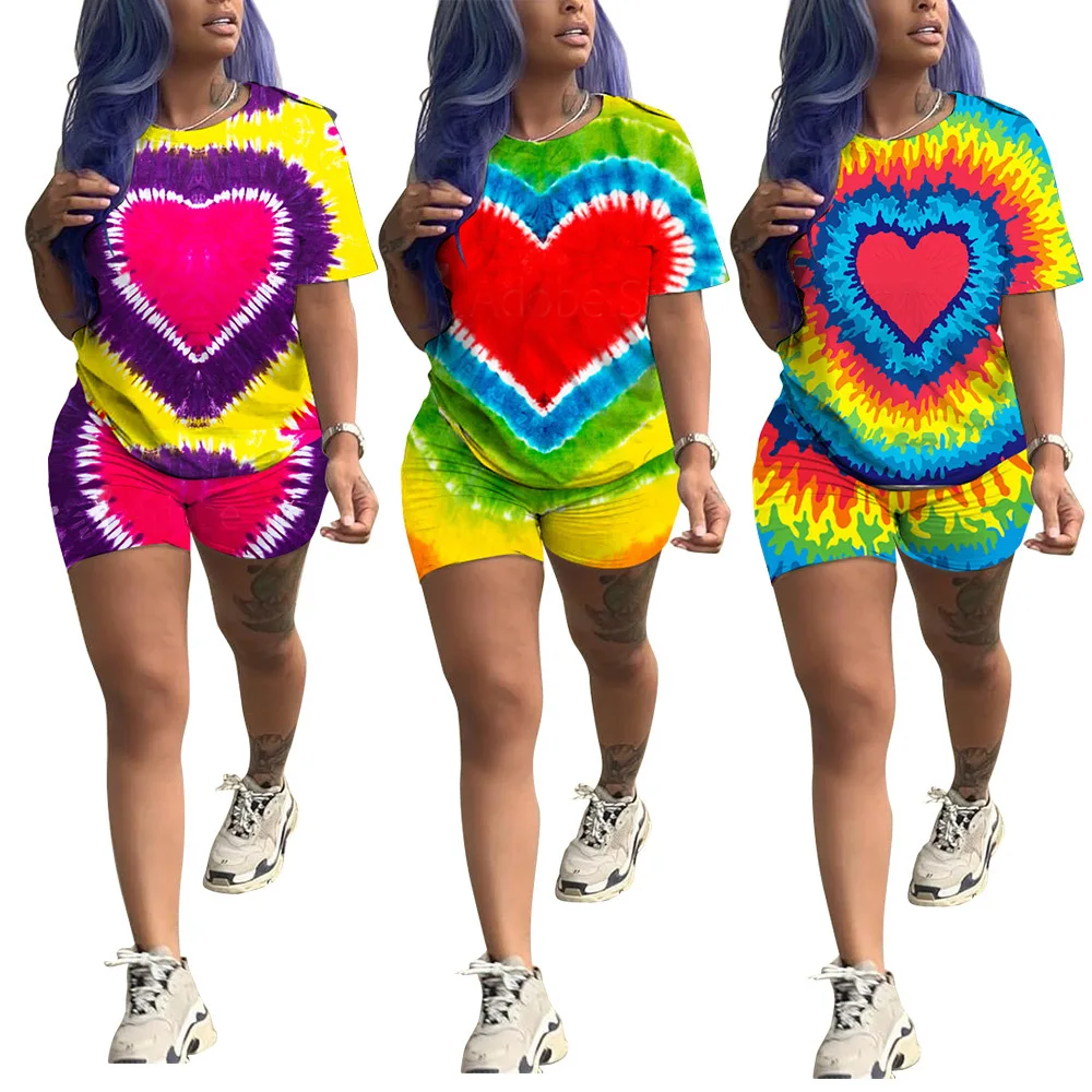Factory Wholesale Cute Casual Round Neck Multi Pattern Printing Two Piece Shorts Suit
Factory Wholesale Cute Casual Round Neck Multi Pattern Printing Two Piece Shorts Suit