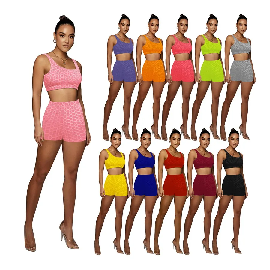 Foma Clothing FM-4262 summer women high elastic jacquard two 2 piece pants yoga vest and biker shorts set sports, 11 colors
Foma Clothing FM-4262 summer women high elastic jacquard two 2 piece pants yoga vest and biker shorts set sports, 11 colors