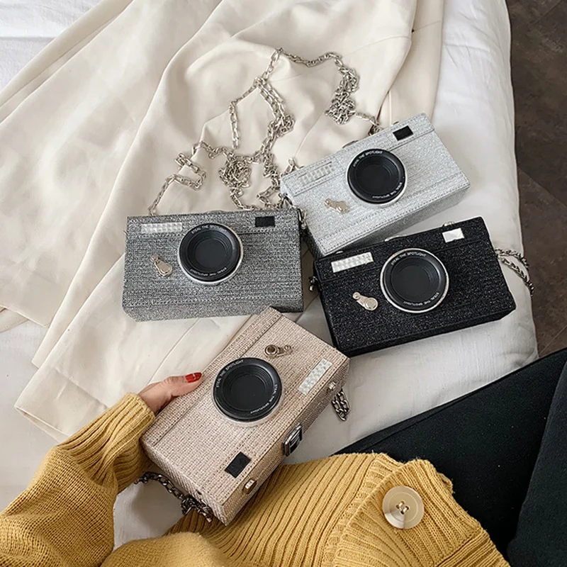 Dazzling Trend High Quality Fashion Mini Camera Crossbody Bag Cute Girls Mini Shoulder Chain Handbag 2020
Dazzling Trend High Quality Fashion Mini Camera Crossbody Bag Cute Girls Mini Shoulder Chain Handbag 2020