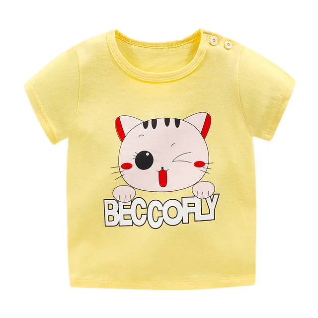 2021 Summer Children's T-shirt Short-sleeved Cotton Male Baby Female Baby Single-piece Undershirt New Cartoon Factory Direct Sal, Picture
2021 Summer Children's T-shirt Short-sleeved Cotton Male Baby Female Baby Single-piece Undershirt New Cartoon Factory Direct Sal, Picture