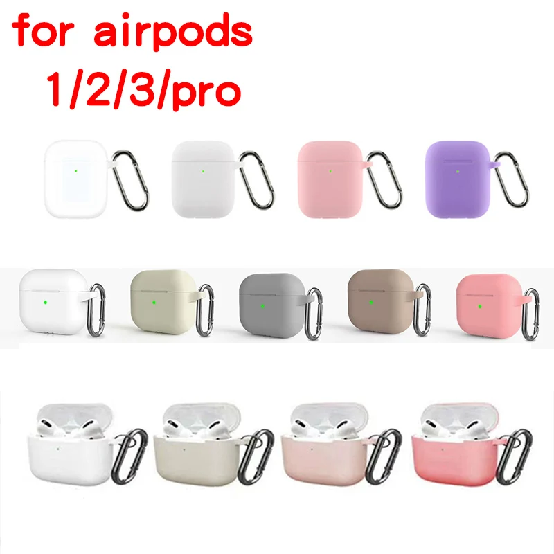 high quality custom logo color Silicone clamshell type Earphone protective sleeve For Airpods 3 Cover case air pods case, 20 color or custom
high quality custom logo color Silicone clamshell type Earphone protective sleeve For Airpods 3 Cover case air pods case, 20 color or custom