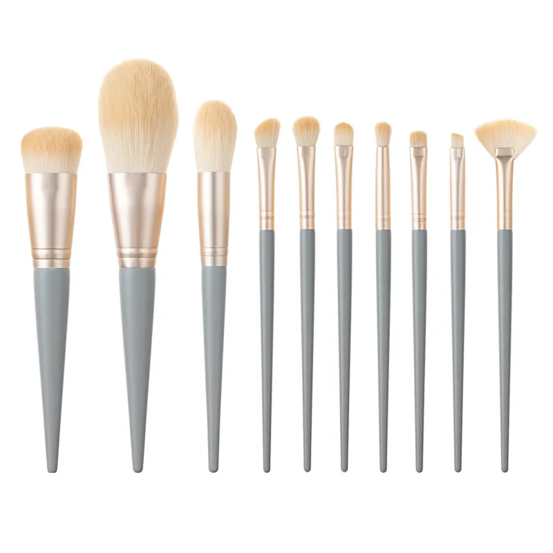 2021 Amazon Hot Selling Sky Blue 10pcs Cosmetic Brush Tools Nylon Hair Makeup Brushes Set, White
2021 Amazon Hot Selling Sky Blue 10pcs Cosmetic Brush Tools Nylon Hair Makeup Brushes Set, White