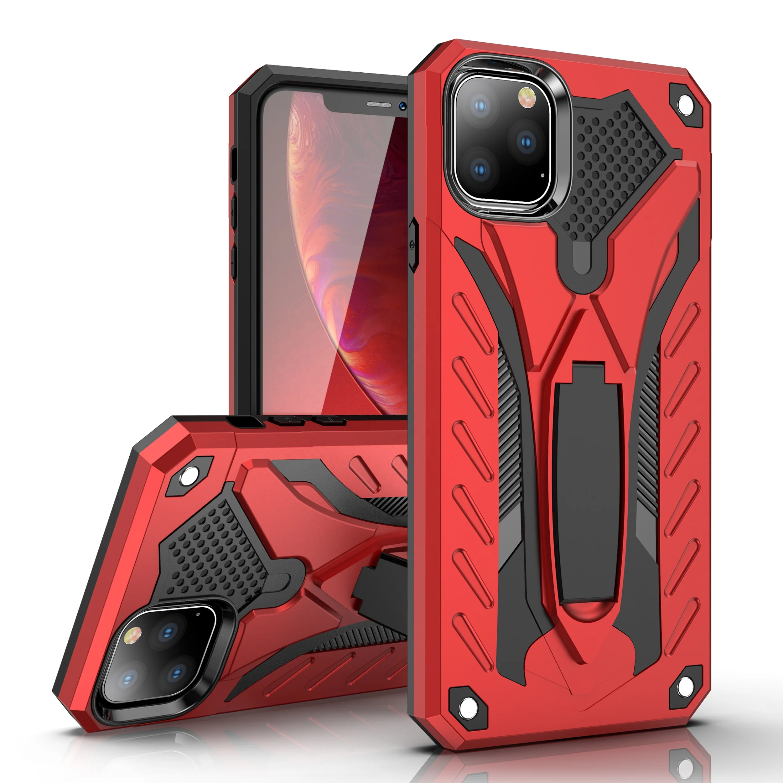 ZHIKE Fundas Para Celulares Shockproof Hard PC TPU Anti-Drop Kickstand for iPhone 11 Pro Max Luxury iPhone 11 Case, Black, red, blue, silver, rose gold, luxury gold
ZHIKE Fundas Para Celulares Shockproof Hard PC TPU Anti-Drop Kickstand for iPhone 11 Pro Max Luxury iPhone 11 Case, Black, red, blue, silver, rose gold, luxury gold
