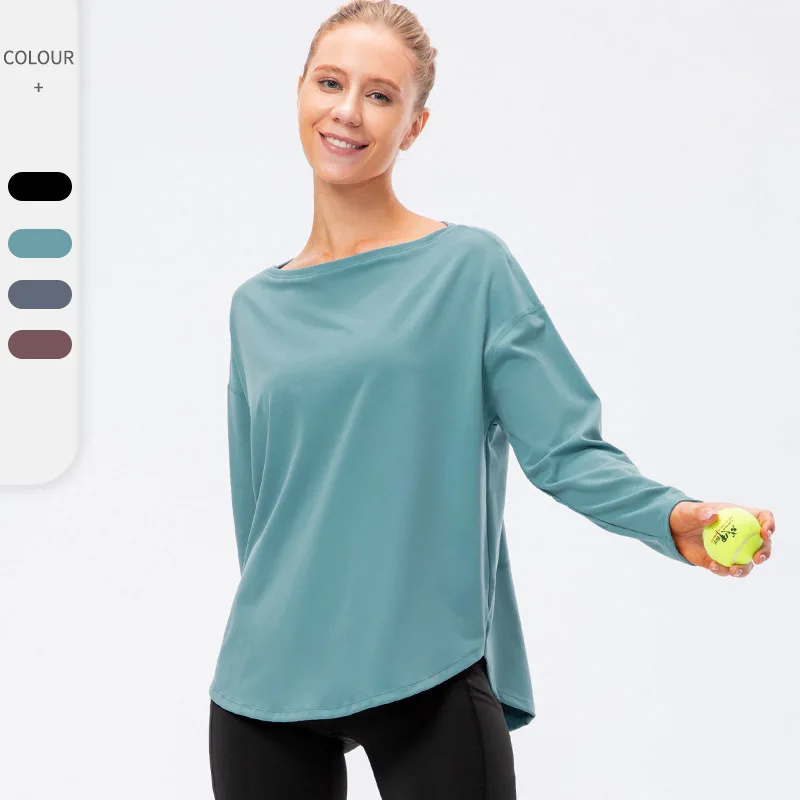 China Manufacturer Women Workout Tops Quick Dry Long Sleeve Breathable Comfortble Sports Wear Shirts
China Manufacturer Women Workout Tops Quick Dry Long Sleeve Breathable Comfortble Sports Wear Shirts