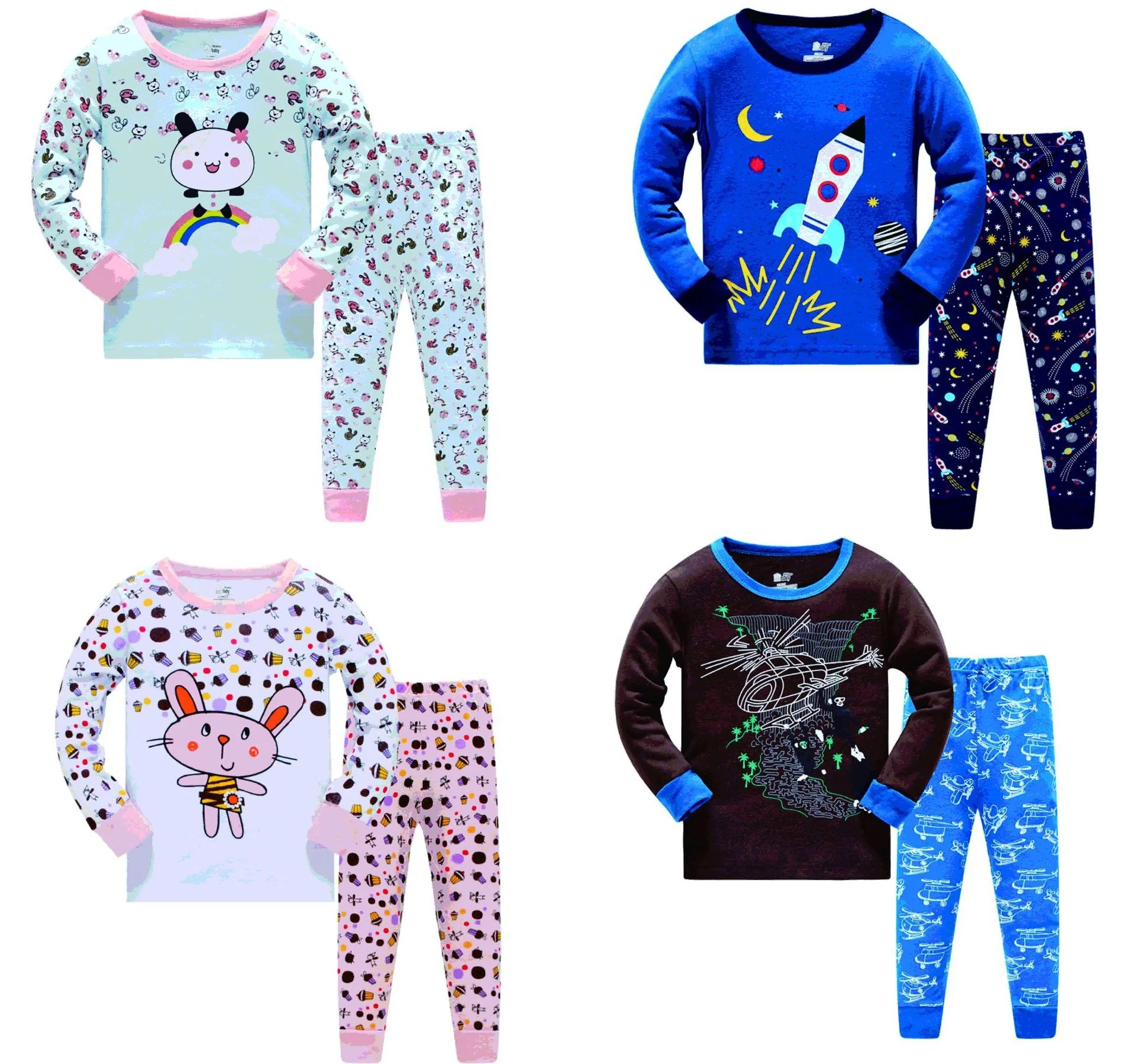 2021 High Quality Children Cotton Pajamas 2PCS Set Girls Sleepwear nightwear Kids Long Sleeve Cartoon Cotton pyjamas Set
2021 High Quality Children Cotton Pajamas 2PCS Set Girls Sleepwear nightwear Kids Long Sleeve Cartoon Cotton pyjamas Set