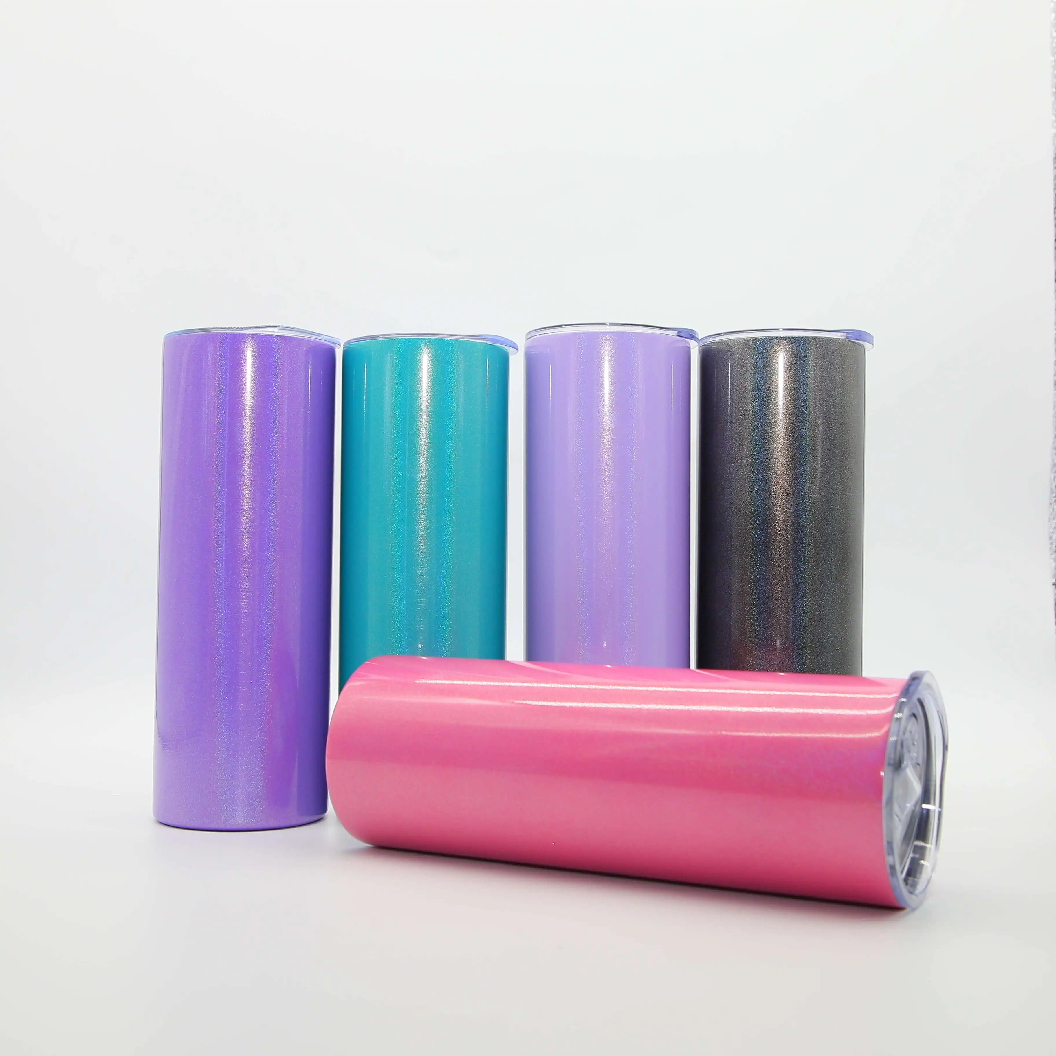 Wholesale Stainless Steel glitter 20 oz Insulated Skinny Tumblers, Customized color
Wholesale Stainless Steel glitter 20 oz Insulated Skinny Tumblers, Customized color