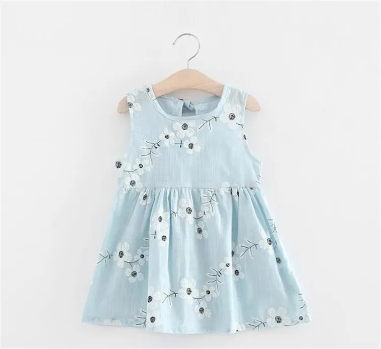 Floral Baby Summer Dress Girls Boutique Clothing 100% Cotton Soft Children's Clothes Affordable Cute Dress for Kids Girl, Light blue, blue, pink
Floral Baby Summer Dress Girls Boutique Clothing 100% Cotton Soft Children's Clothes Affordable Cute Dress for Kids Girl, Light blue, blue, pink