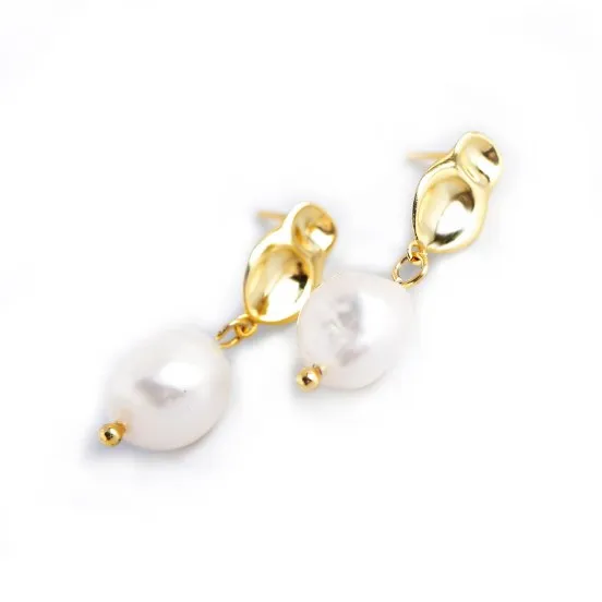 Fashion Jewelry Factory Gold Plated Hiphop Stud Earrings Customized 925 Silver earrings Fresh Water pearl earrings
Fashion Jewelry Factory Gold Plated Hiphop Stud Earrings Customized 925 Silver earrings Fresh Water pearl earrings