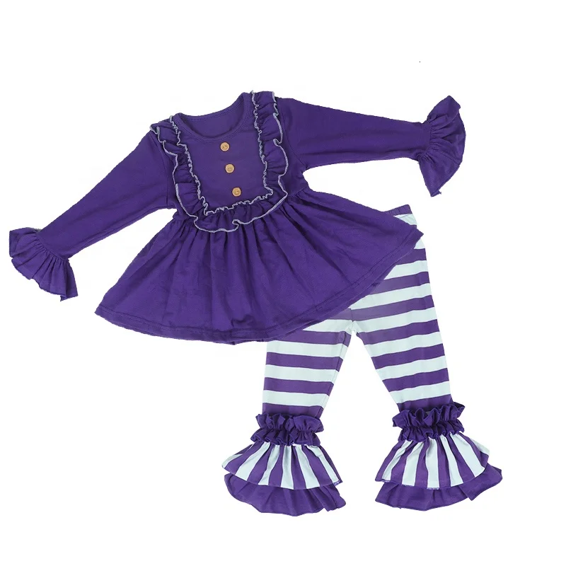 vendors for baby fashionable clothing clothes 100% cotton pure purple dress stripe bell pants 2 pcs winter kids clothing sets
vendors for baby fashionable clothing clothes 100% cotton pure purple dress stripe bell pants 2 pcs winter kids clothing sets