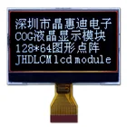 Fstn Inch Lcd Manufacturer 3.5 Inch LCD Display FSTN LCD With Black Backlight JHD12864-G708BFW-BL